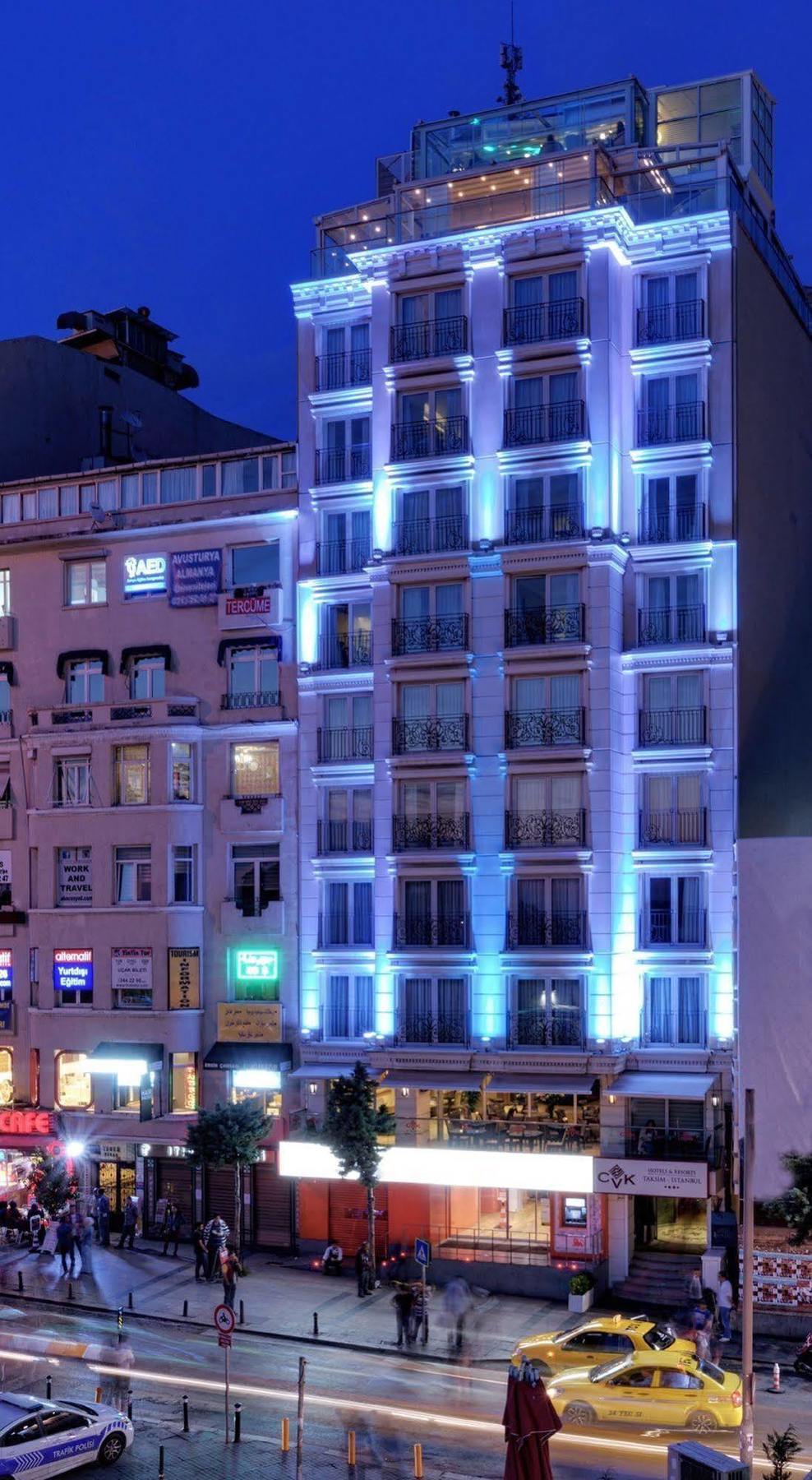 Cvk Taksim Hotel Истанбул Екстериор снимка